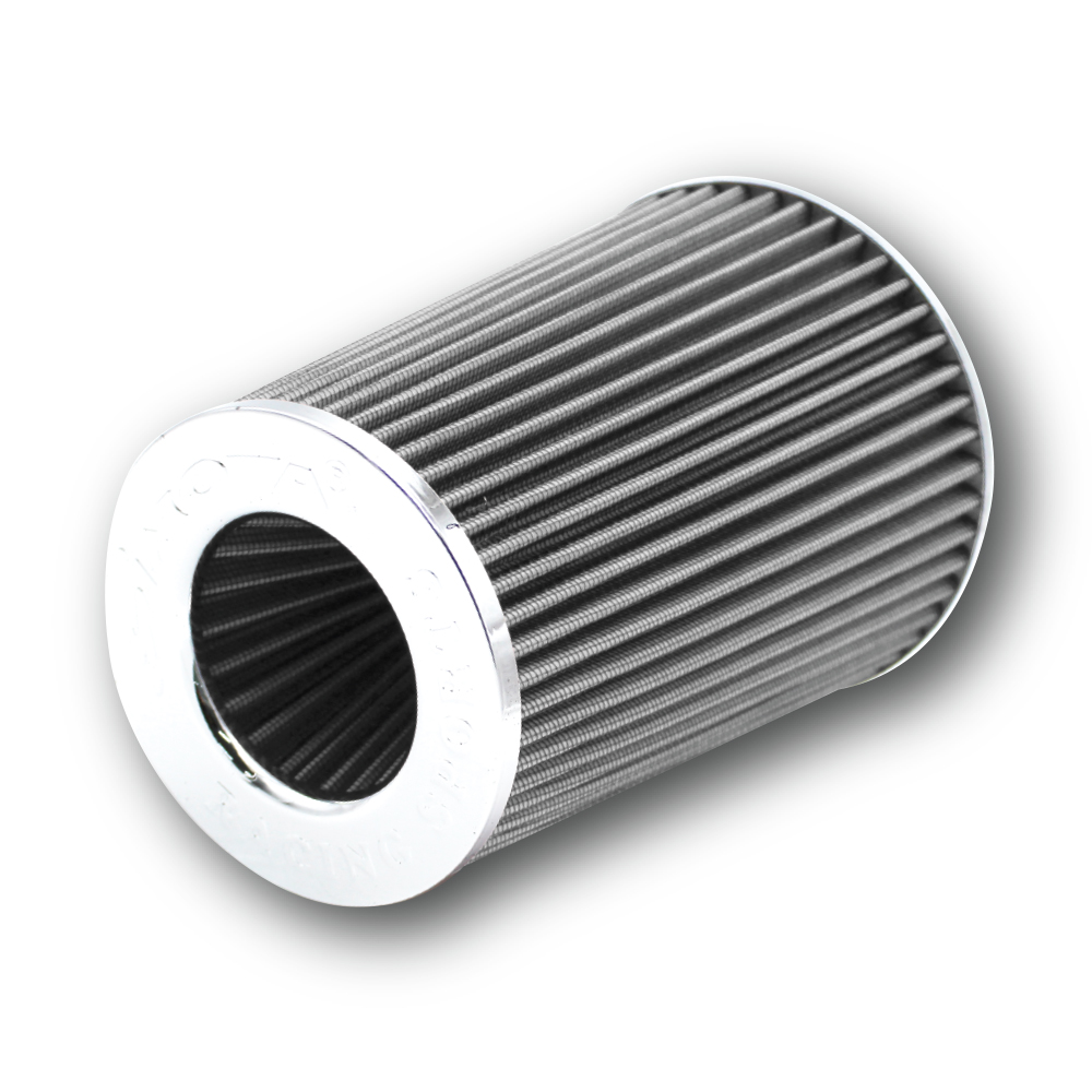 LONG SIMOTA CONE FILTER 76mm SILVER FILTERSM2